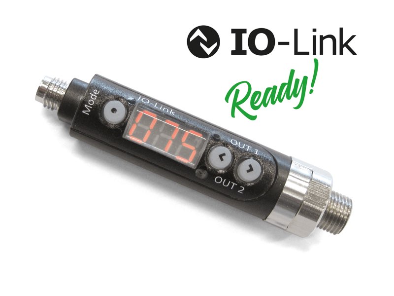 Digital IO-Link vacuum and pressure switches